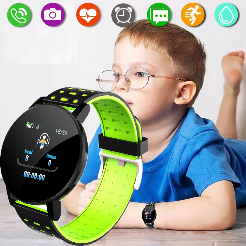 

Детские спортивные электронные часы, водонепроницаемые умные часы, детский фитнес-трекер, часы для мальчиков и девочек