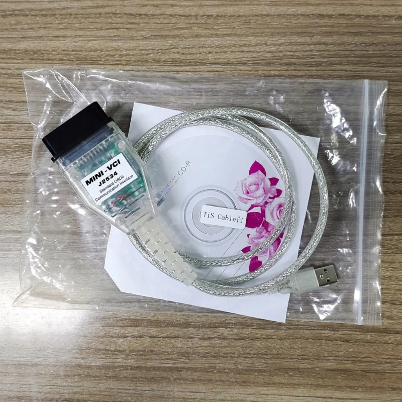 V1800.008 MINI VCI J2534FTDI FT232RL/RQ чип OBD SAEJ2534 Прямая поставка