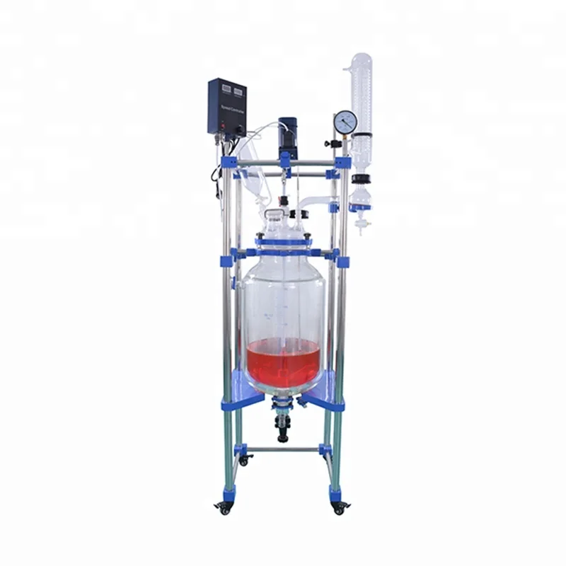 

CE lab chemglass glass jacketed reactor 50l
