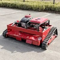 Manufacturer Crawler Mowing Range Remote Control Robot Lawn Mowers Grass Cutter