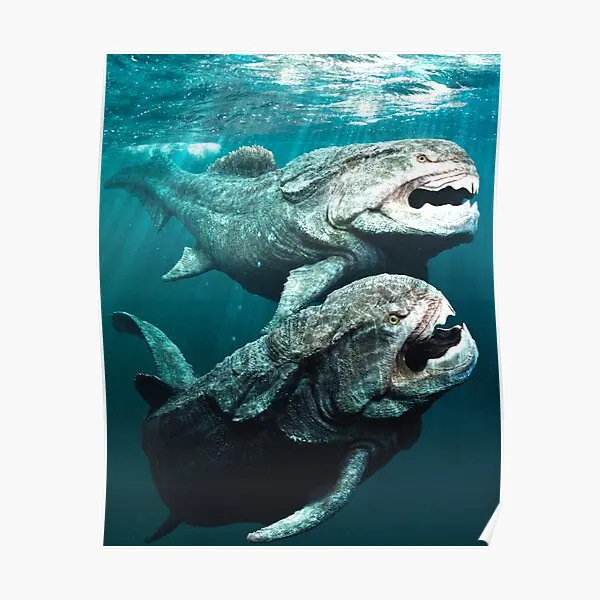 Картина-постер Dunkleosteus Декор забавное художественное оформление комнаты