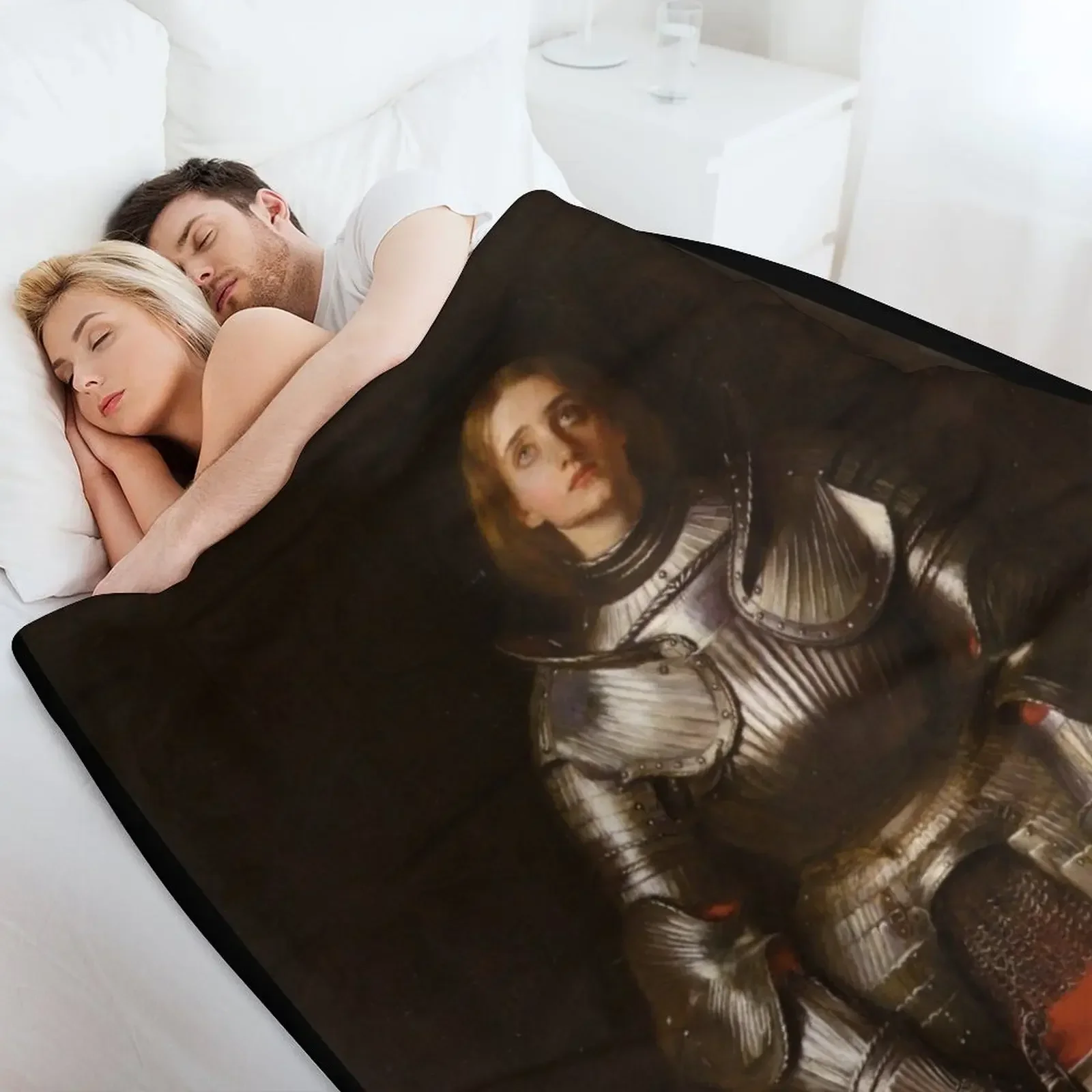 Джон Эверетт миллаис-Джоан д-Дуг (1865) плед одеяло одеяла для детей