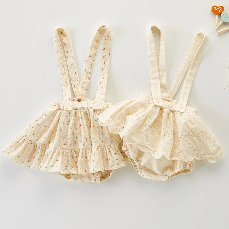 

Infant Baby Girls Jumpsuit Overall Sleeveless Cotton Printing Toddler Baby Girl Romper Summer Baby Girl Clothing