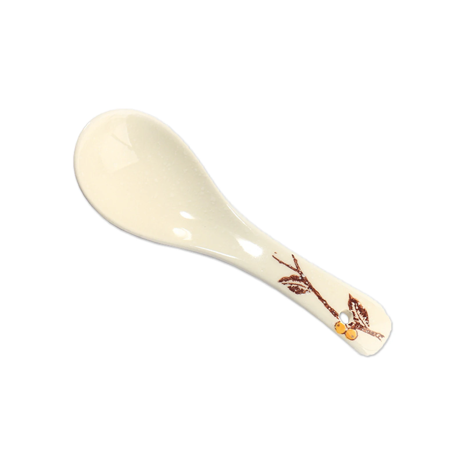 

Керамическая ложка для супа в японском стиле