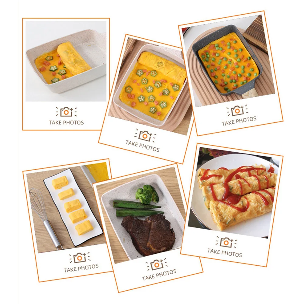 1518cm nonstick frying pan tamagoyaki maker for induction stove egg omelette pancake crepe tools kitchen cookware gadgets free global shipping