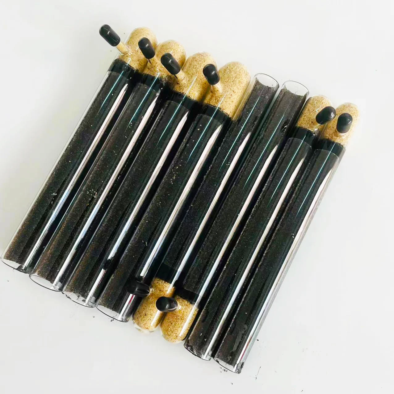 

2pcs big size 20mm 30mm natual black sandTube Ant Nest Various Sizes Plaster Tube Ant House for Pet Anthill Workshop