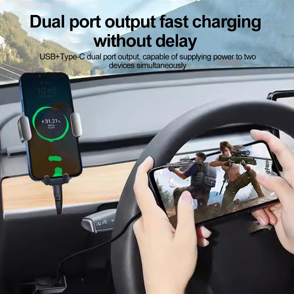 Автомобильное быстрое зарядное устройство OBD для Tesla Model 3 Y X S Адаптер зарядки