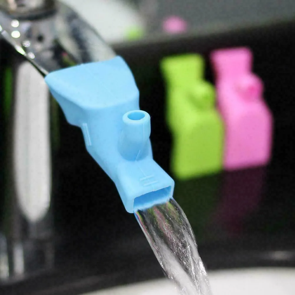 

Durable Faucet Extender Extension Kitchen Nozzle Silicone Water-saving