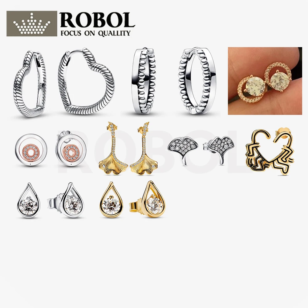 

Женские серьги-гвоздики из серебра 100% пробы