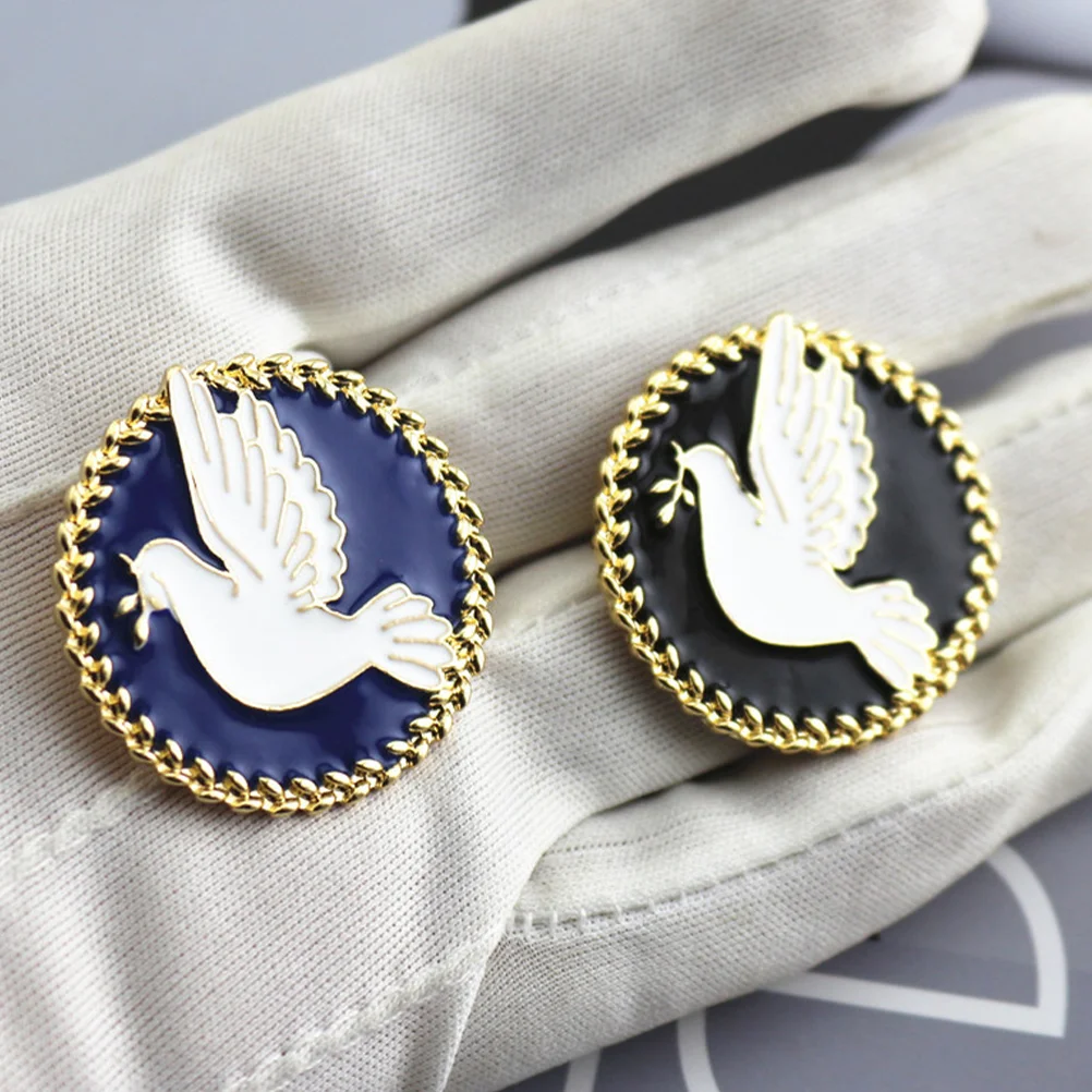 

Peace Dove Jewelry Brooches for Women Fashion Pin Clothes Gifts Ornament Enamel