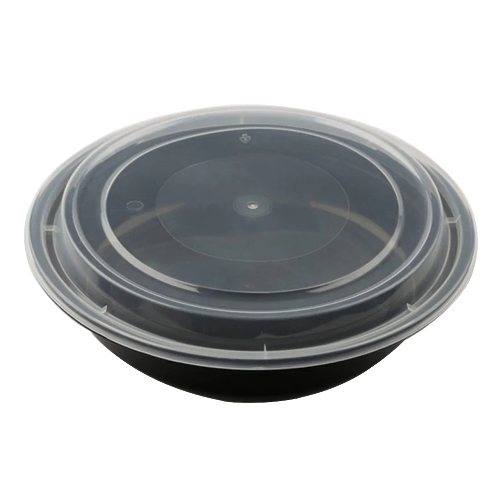 

10PCS 720ML Takeout Pans Takeout Box Meal Box Takeaway Containers Containers Lunch Boxes