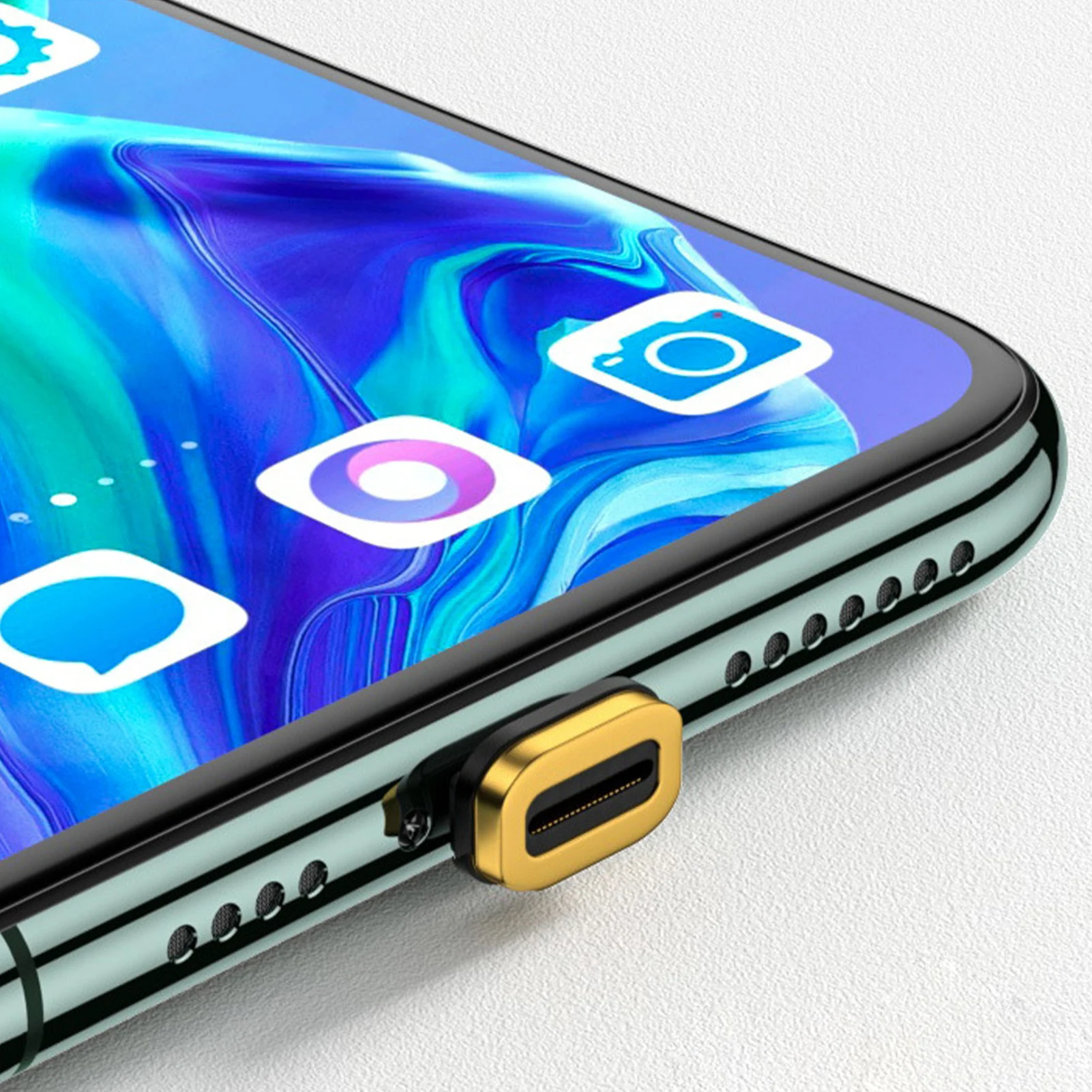 Переходник с Type C на удлинитель магнитным углом 90 градусов 24 контакта USB быстрая