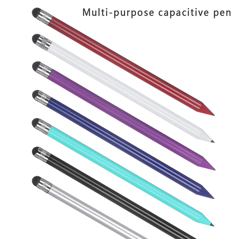 

Цветная емкостная ручка стилус для сенсорного экрана карандаш для iPhone Samsung iPad планшета многофункциональные сенсорные ручки