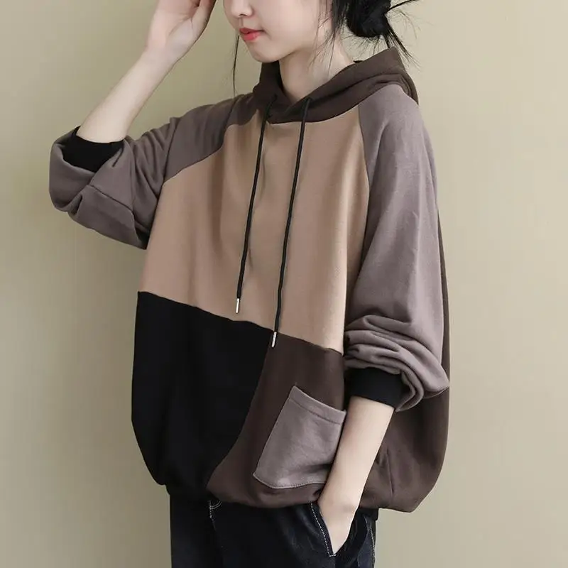 

Женская толстовка с капюшоном и длинным рукавом, на флисе