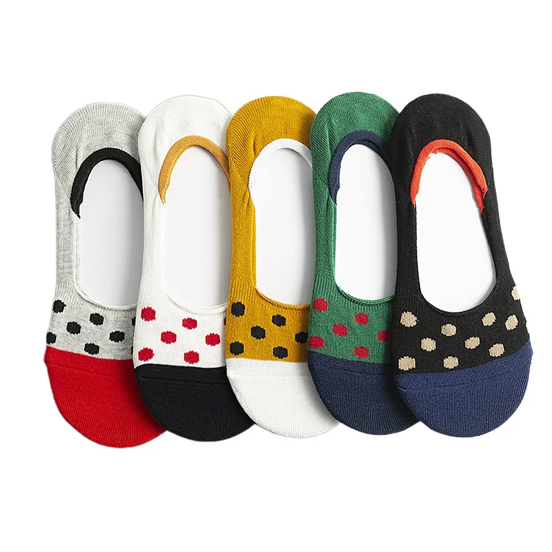 

Женские носки, тапочки, новинка 2022, дышащие, впитывающие пот, новые весенние модные Хлопковые женские носки, Нескользящие