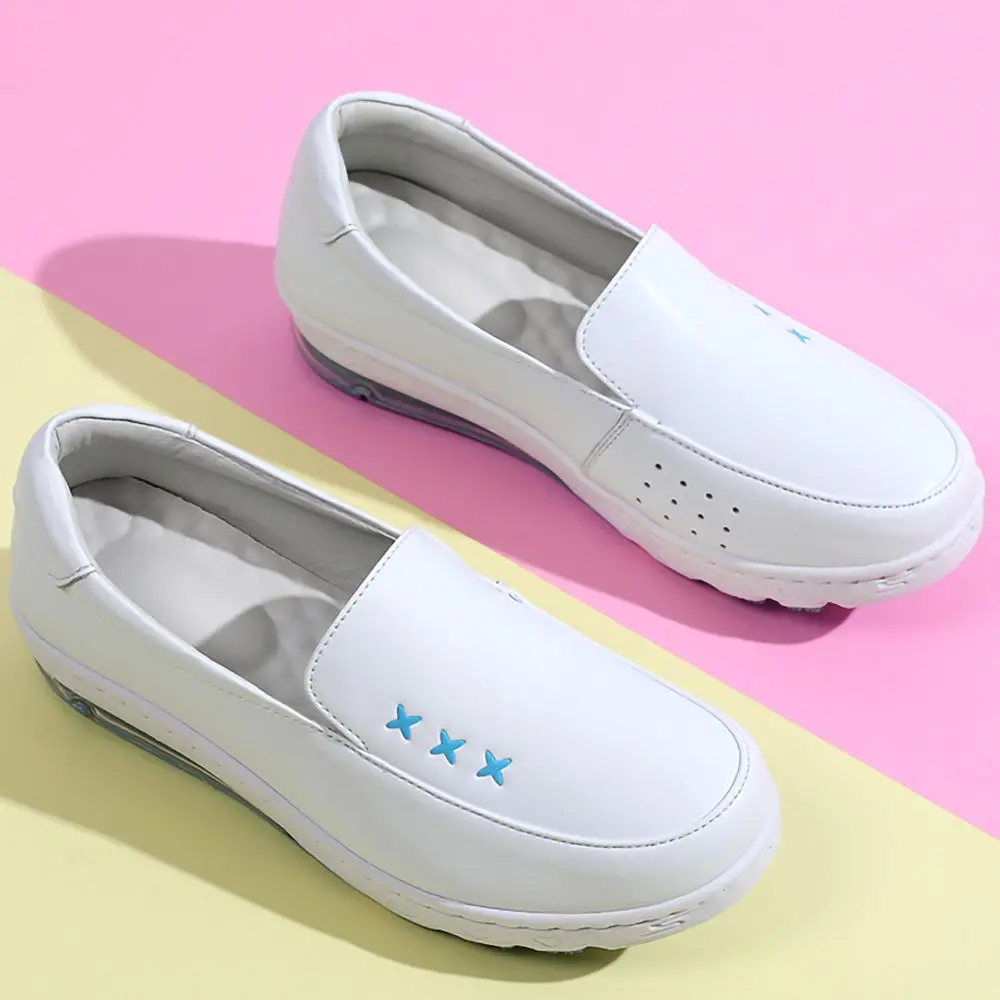 

Модель 2022 года, брендовые дизайнерские женские высококачественные уличные кроссовки Warrior для прогулок медсестер, модные кроссовки, милые Нескользящие дамы