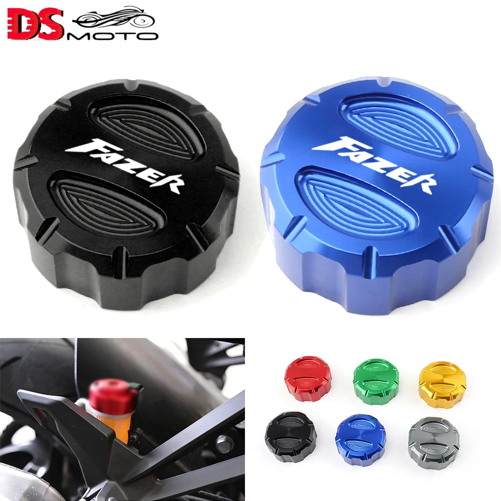 

For YAMAHA FZ1 FAZER FZ 1 FZ 8 FZ6 2009- 2015 NEW Motorcycle CNC Aluminum Accessories Rear Brake Fluid Reservoir Cover Oiler Cup