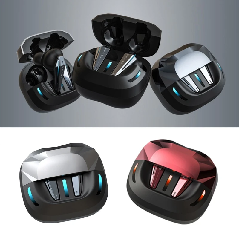 

20CB ENC Noise-Cancelling Wireless Earbuds Stereo Hifi Sound BT5.1 with Charging Box Binaural Talk Waterproof for Women Men