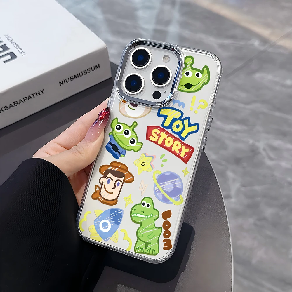 Милый мультяшный чехол для телефона с героями мультфильмов для iPhone 17e 17 16e 16 15 14 13 12 11 mini Pro Max X XR XSMAX 8 7 Air Plus, мягкий чехол (art.: 3920da650ef3b) - 3920da650ef3b