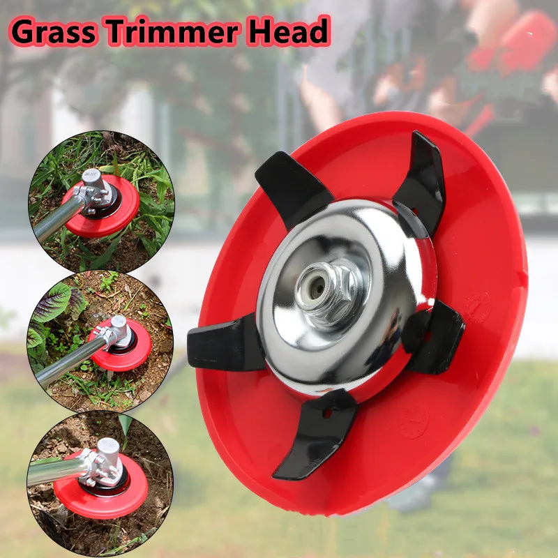 

Multi-functional Grass Trimmer Head for Lawn Mower Garden Tool Parts Brush Weed Cutter Blades Steel Hedge Grass Trimmer Head