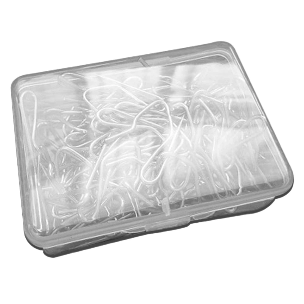 

60 Pieces S Shaped Curtain Hook Replacement Home Living Room Drape Hanger Assorted Kit Spare Parts Curtains Accessory