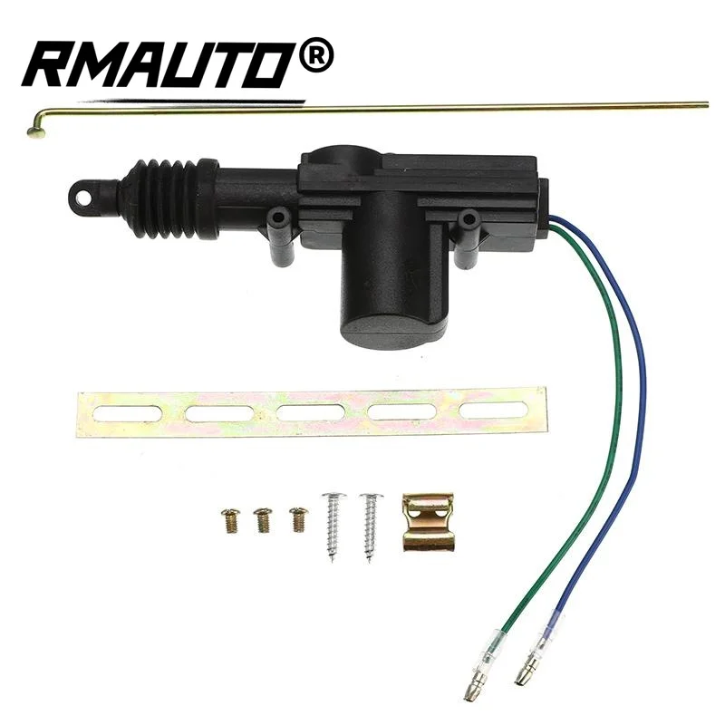 

4Pcs Car 2 Wire DC 12V Car Power Door Lock Actuator Auto Locking System Car Alarm System Central Locking Tools Car Accessories