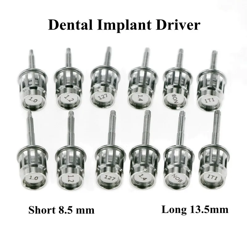 Dental Ratchet ITI Implant Screwdriver Hex Screw Abutment Driver Wrench Kit