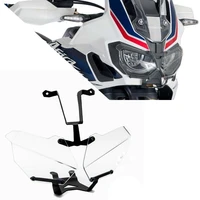 motorcycle modification headlight cover protector for honda crf1000l crf 1000l africa twin 14 africa twin adv sport 18