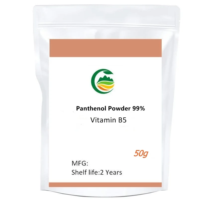 

50-1000g High Quality Panthenol Powder 99%,Fan Chun Fen,Pre Vitamin B5,Give Skin Luster and Prevent Roughness and Aging