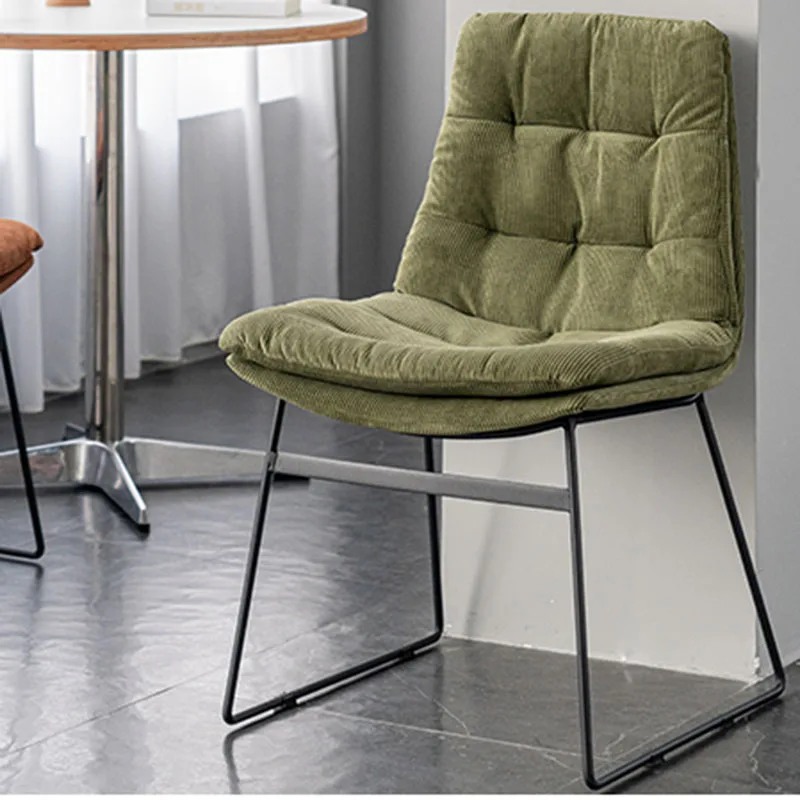 

Minimalist Comfortable Dining Chairs Modern Free Shipping Ergonomic Nordic Soft Chair with Backrest Lounge Silla Comedor Ikea