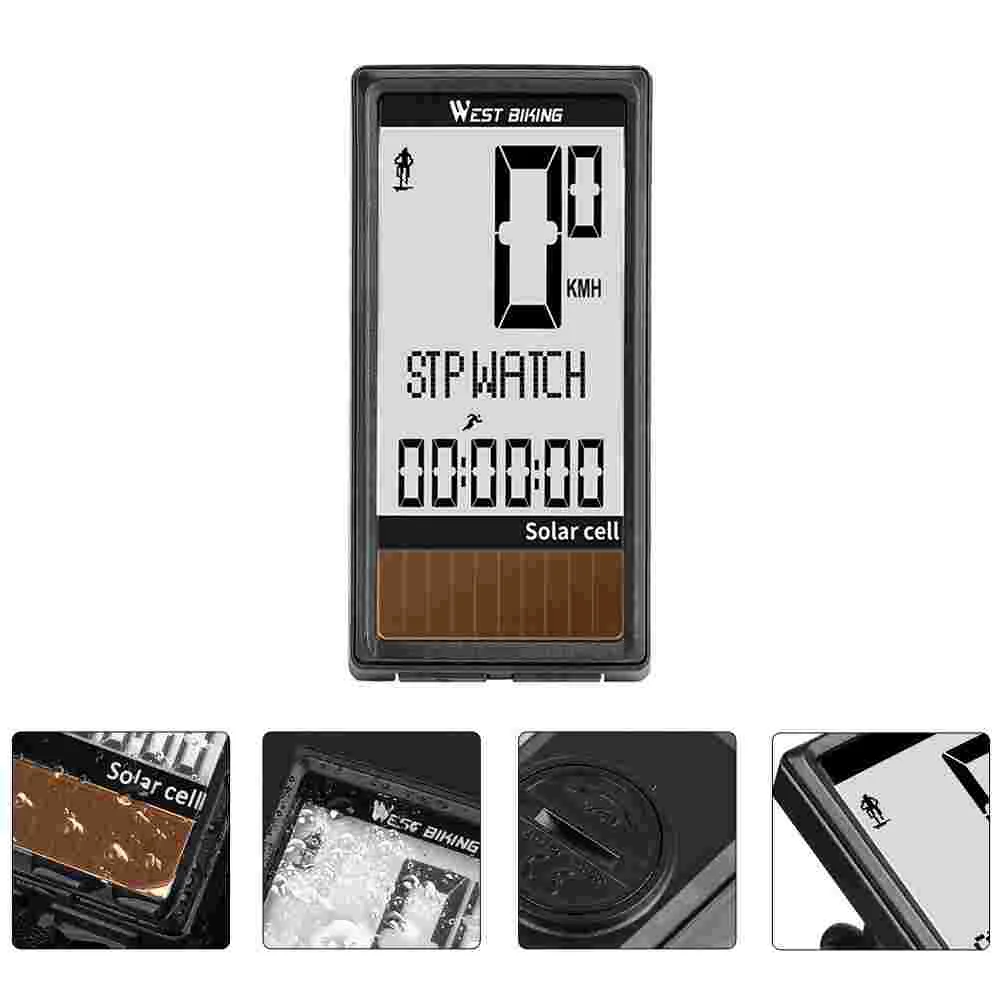 

1 комплект удобного велосипедного спидометра, велосипедный датчик скорости, велосипедные принадлежности (черный)