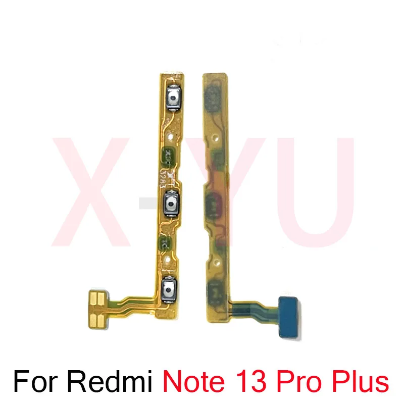 10 шт. гибкий кабель для Xiaomi Redmi Note 13 Pro Plus + 4G