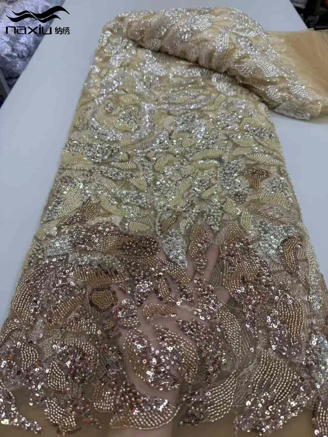 Мадисон новейшие нигерийские кружевные ткани модные женские африканские