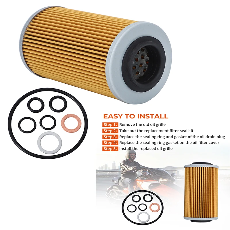 With Seal Kit For Can-am Spyder Sm6-se6 1330 Rt/f3 Models 2014 2015 2016 2017 2018 2019 2020 2021