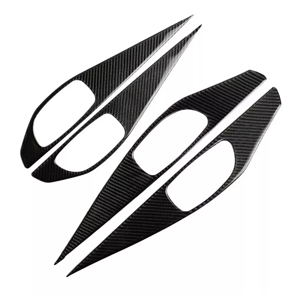 Цвет автомобильной настройки: углеродное волокно крышка ручки из углеродного