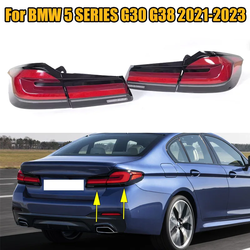 Для BMW 5 SERIES G30 G38 520 525 528 2020-2023 автомобильный задний фонарь в сборе корпус