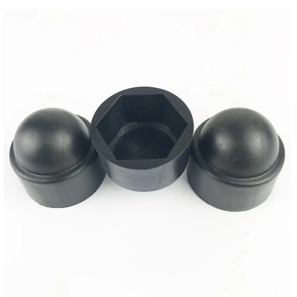 

10 Set 25mm Car Wheel Lug Nut Hexagonal Protector Black M12