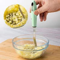 1pc stainless steel potato masher potato crusher kitchen accessories kitchen gadget cooking tools for potatoes avocado bean