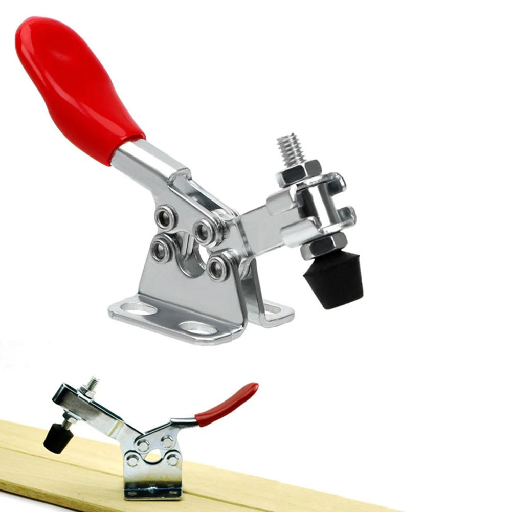 

GH-201-L Horizontal Toggle Clamp Quick-Release Toggle Clamp With Cover Handle Horizontal Quick Release Antislip Hand Tool
