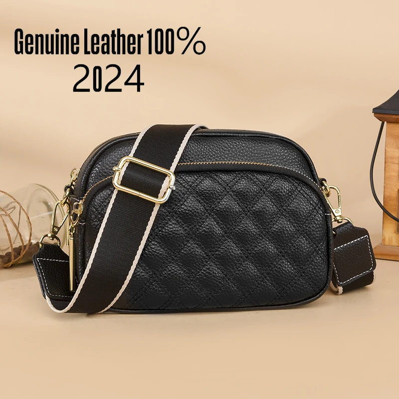 Женские нагрудные сумки из воловьей кожи с широким плечевым ремнем поясная сумка