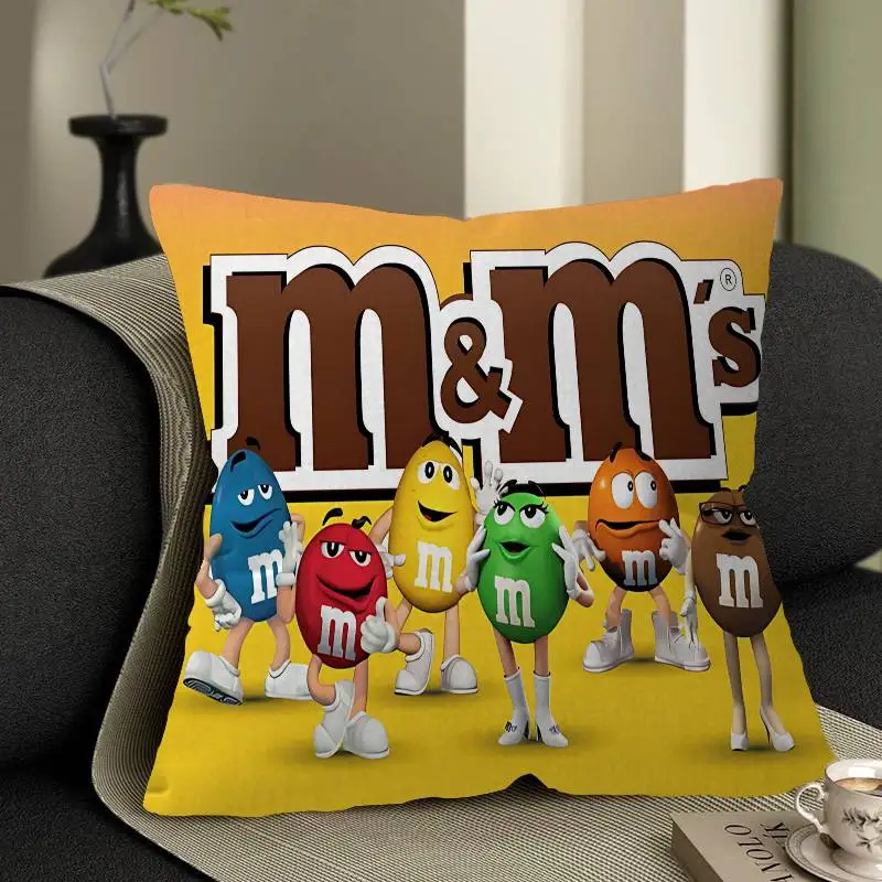 Фото Чехол для подушки Candy C-Chocolate MMS, декоративный чехол для подушки в стиле фермерского дома, чехлы для декоративных подушек для дивана №5