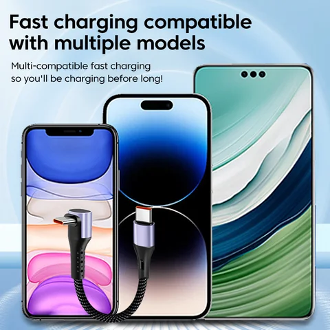 Короткий кабель USB Type C к Type C Кабель для быстрой зарядки для iPhone 16 15 Samsung Huawei Power Bank Локоть Телефон Кабель для передачи данных Шнур