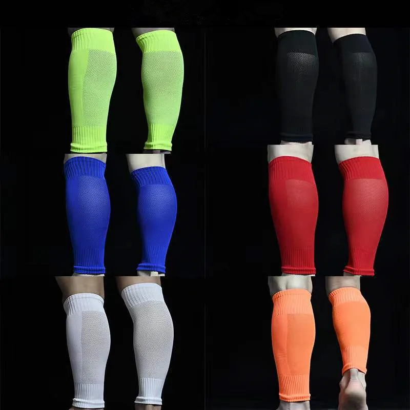 10 Pair Soccer Football Shin Guard Teens Socks Pads Professional Shields Legging Shinguards Sleeves Protective Gear
