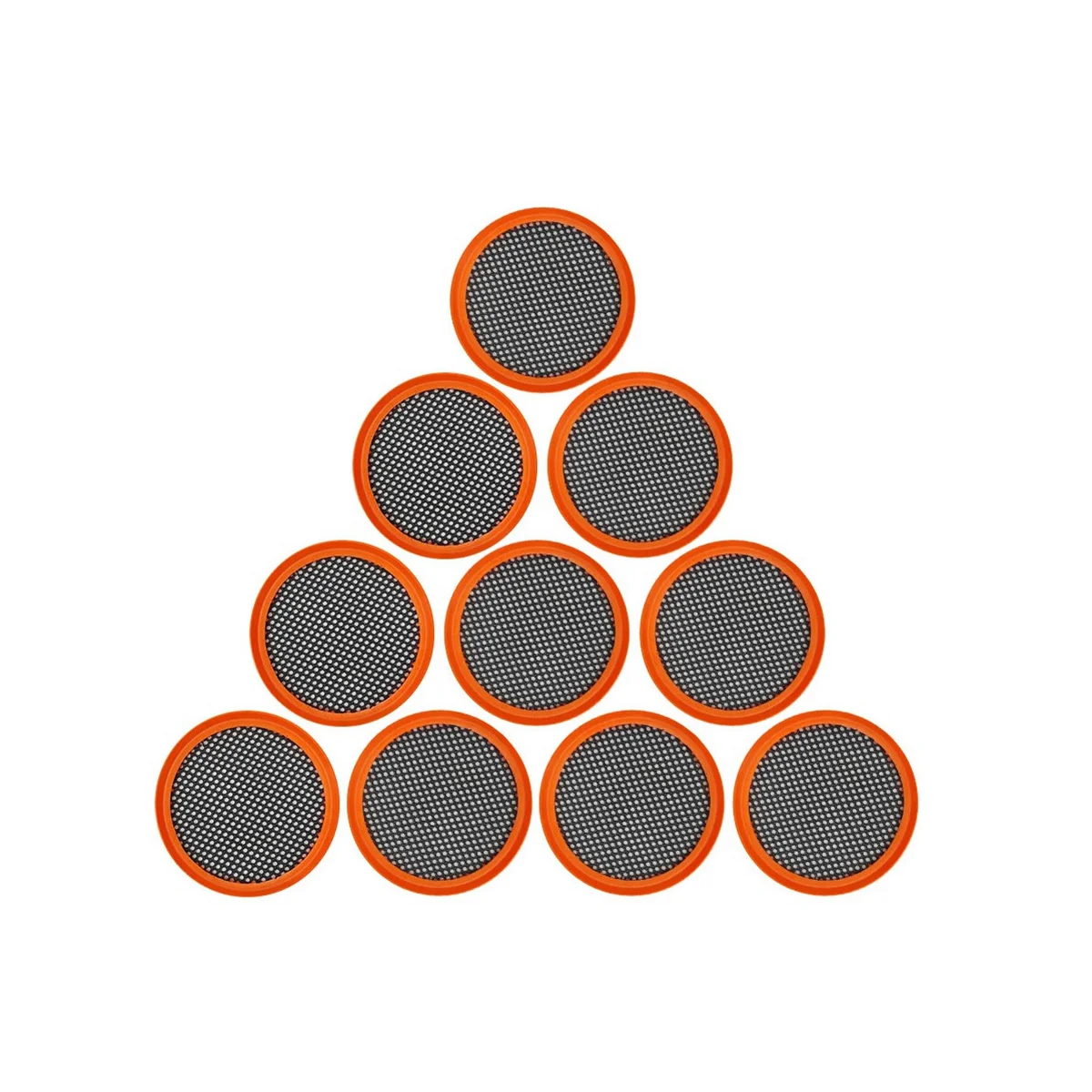 Сменные детали для моющихся фильтров Hepa Philips FC8009/FC8081/6723/6725/6727/6728 10 шт.