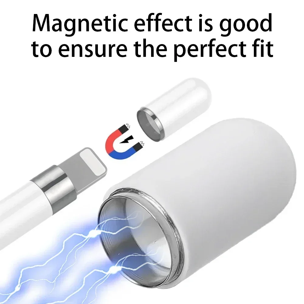 5/3/1 шт. Магнитные защитные колпачки для стилуса подходит Apple Pencil 1 поколения IPencil