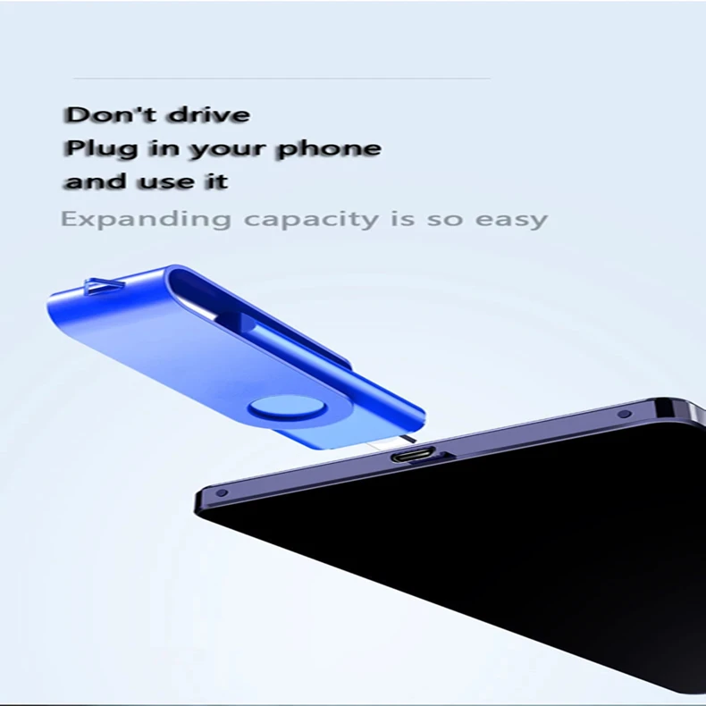 Портативный OTG USB 2 флэш-накопитель типа C / Micro Pen Drive ТБ USB-флешка 3 0 U-диск для ПК