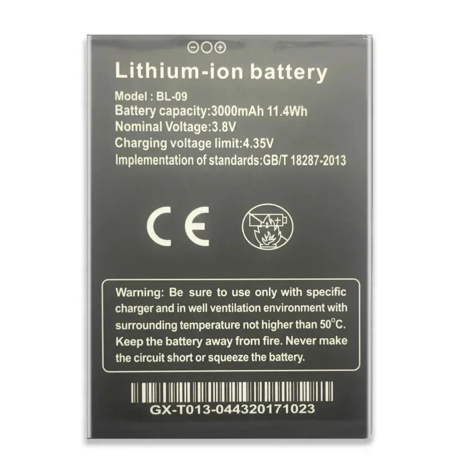 Аккумулятор BL 09 BL-09 3000 мАч для THL T9 Pro T9Pro T 9 Bateria литий-ионный аккумулятор + номер