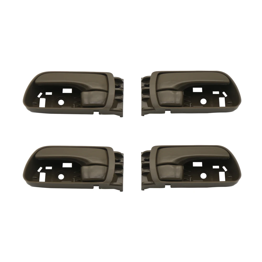 BROWN INSIDE CAR DOOR HANDLE For Sienna Van 04-10 (CE, LE Model)  FR:69205-AE010-E1 FL:69206-AE010-E1