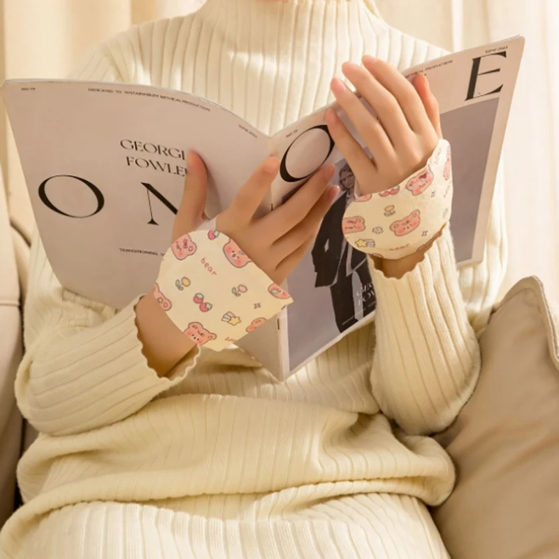 1 пара мини-зимних грелок для рук мгновенный нагревательный пакет милая