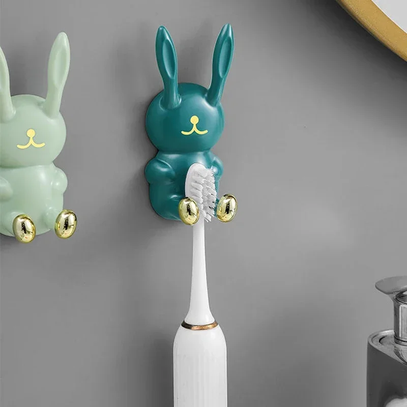 Симпатичный держатель для детской зубной щетки стеллаж прочный клейкий